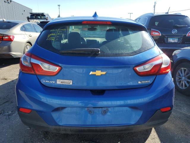 3G1BF6SM1HS527889 - 2017 CHEVROLET CRUZE PREMIER BLUE photo 6