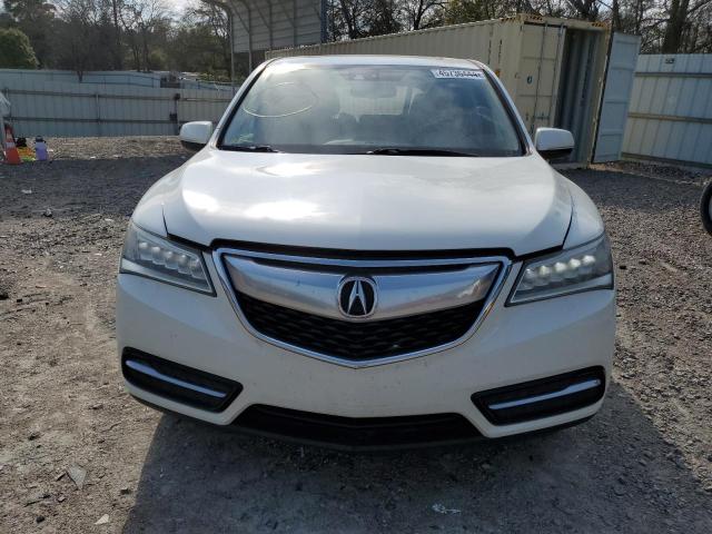 5FRYD4H43FB017793 - 2015 ACURA MDX TECHNOLOGY WHITE photo 5