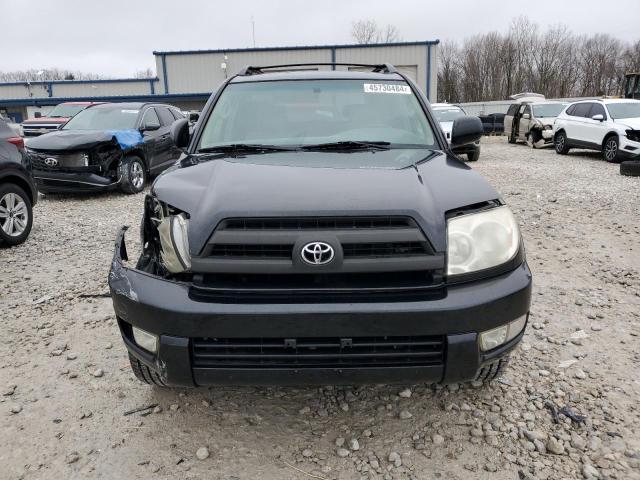 JTEZU14RX50049686 - 2005 TOYOTA 4RUNNER SR5 BLACK photo 5