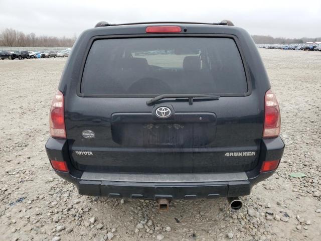 JTEZU14RX50049686 - 2005 TOYOTA 4RUNNER SR5 BLACK photo 6