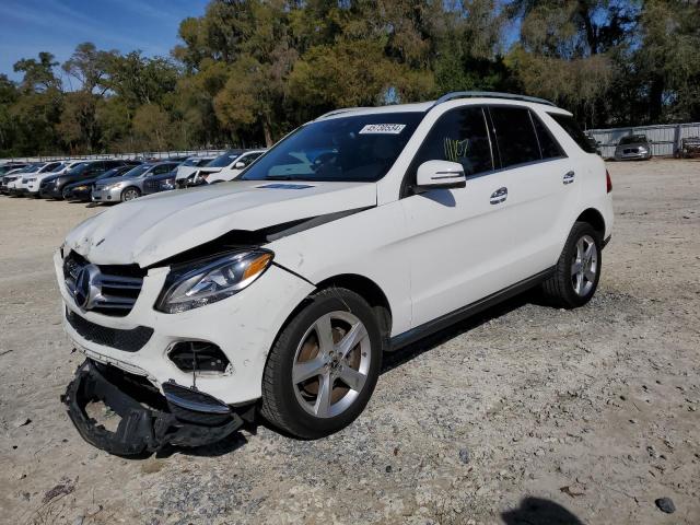 4JGDA5HB1JB092951 - 2018 MERCEDES-BENZ GLE 350 4MATIC WHITE photo 1