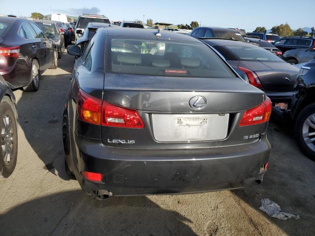 JTHBK262682081091 - 2008 LEXUS IS 250 GRAY photo 6