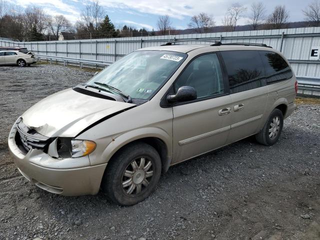 2A4GP54L36R823221 - 2006 CHRYSLER TOWN & COU TOURING Qəhvəyi foto 1