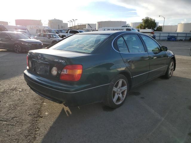 JT8BH68X6W0013378 - 1998 LEXUS GS 400 GREEN photo 3