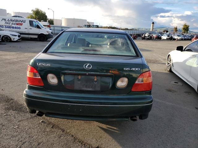 JT8BH68X6W0013378 - 1998 LEXUS GS 400 GREEN photo 6