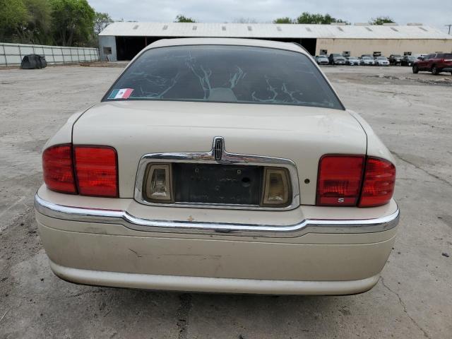 1LNHM86S42Y615231 - 2002 LINCOLN LS Krem foto 6