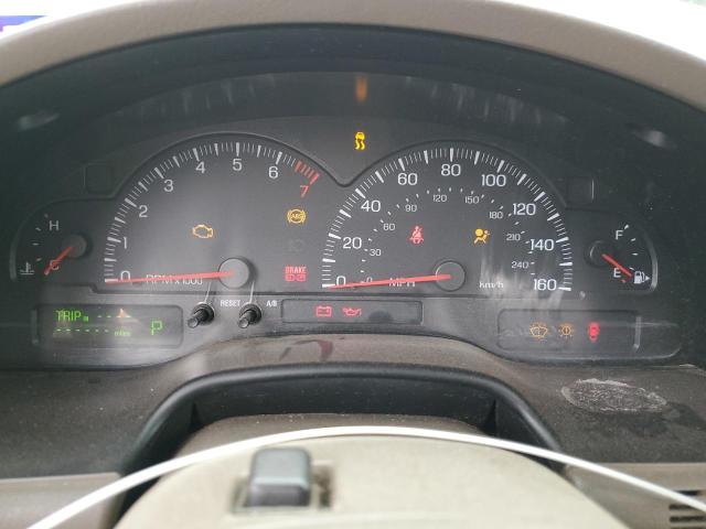 1LNHM86S42Y615231 - 2002 LINCOLN LS Krem foto 9