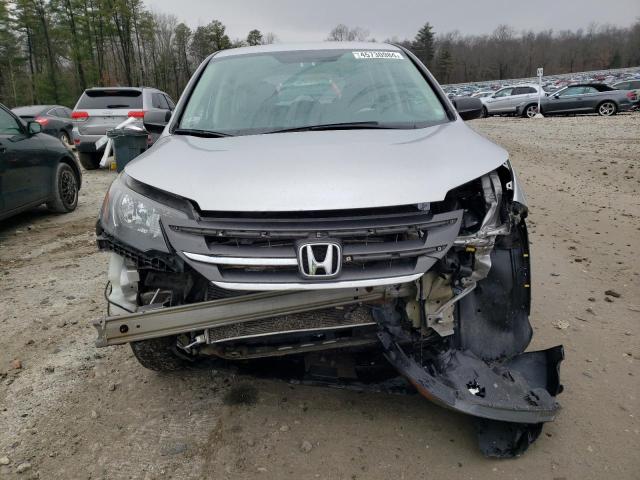 5J6RM4H3XEL040314 - 2014 HONDA CR-V LX SILVER photo 5