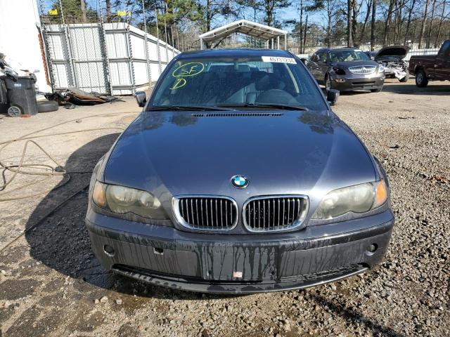 WBAET37413NJ26329 - 2003 BMW 325 I GRAY photo 5