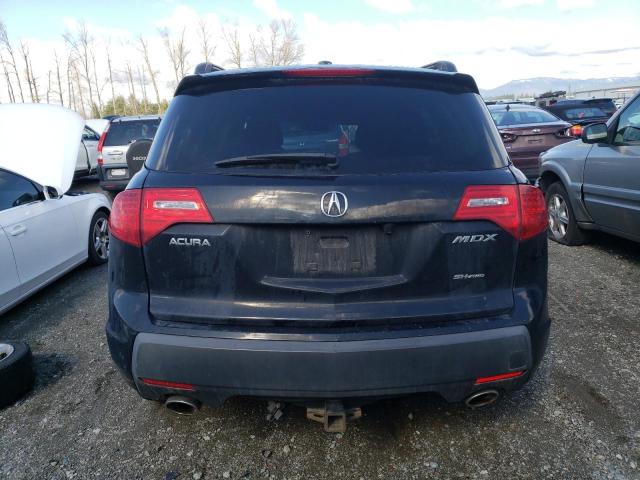 2HNYD28609H520889 - 2009 ACURA MDX TECHNOLOGY 黑色 照片 6