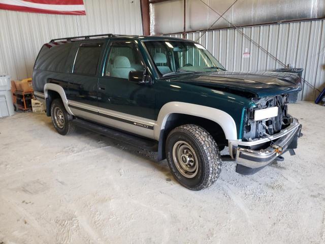 1GNGK26J7TJ369688 - 1996 CHEVROLET SUBURBAN K2500 GREEN photo 4