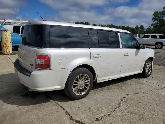 2FMGK5C82DBD02199 - 2013 FORD FLEX SEL WHITE photo 3