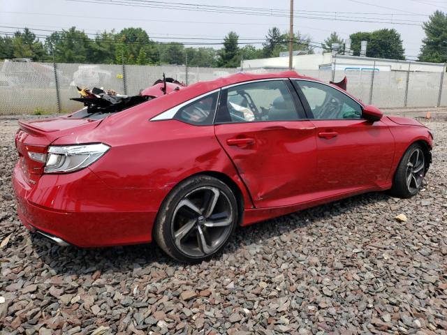 1HGCV1F3XJA082807 - 2018 HONDA ACCORD SPORT RED photo 3