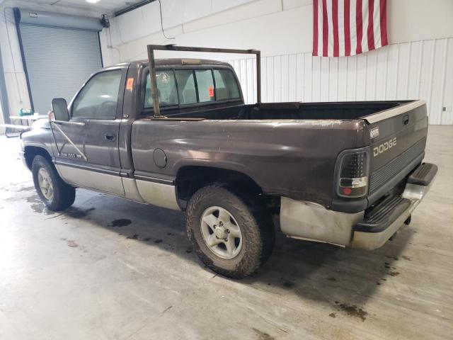 1B7HC16ZXVJ516034 - 1997 DODGE RAM 1500 BROWN photo 2