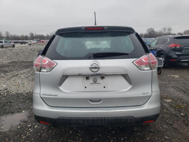 5N1AT2MV1FC910045 - 2015 NISSAN ROGUE S SILVER photo 6