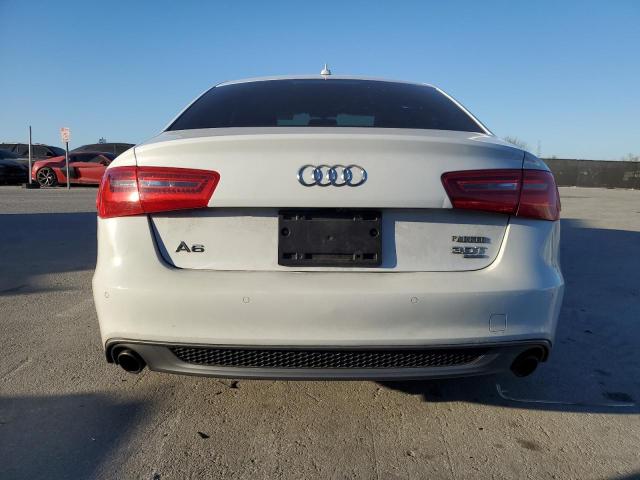 WAUHGAFC1EN037698 - 2014 AUDI A6 PRESTIGE თეთრი ფოტო 6