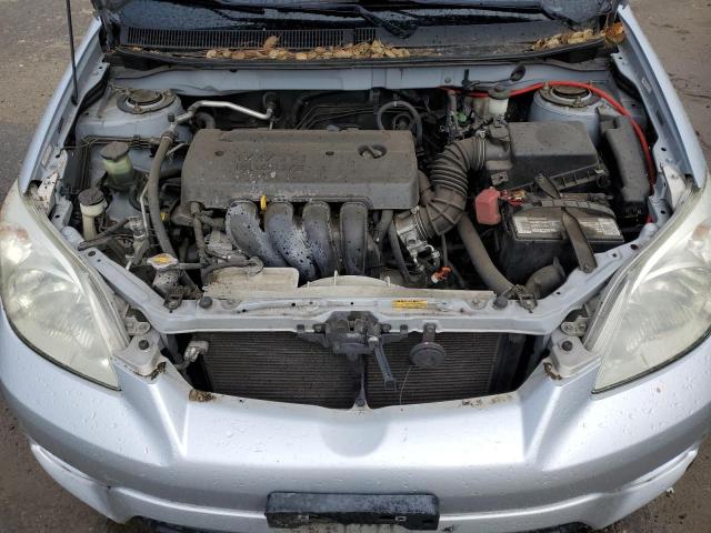 2T1KR32E85C446094 - 2005 TOYOTA COROLLA MA XR SILVER photo 11