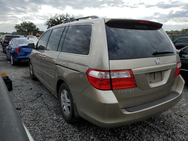 5FNRL38777B084170 - 2007 HONDA ODYSSEY EXL BEIGE photo 2