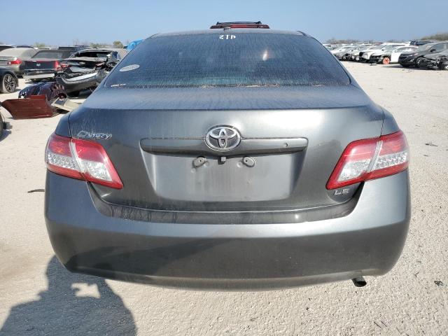 4T1BF3EK9BU155902 - 2011 TOYOTA CAMRY BASE GRAY photo 6