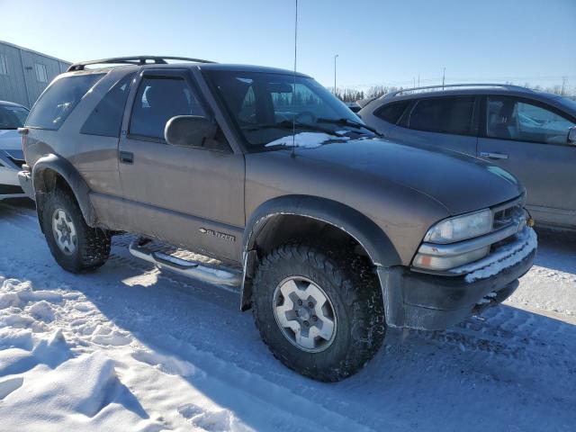 1GNCT18W52K148047 - 2002 CHEVROLET BLAZER BROWN photo 4