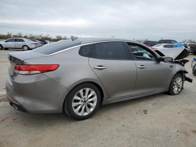 5XXGU4L39JG225100 - 2018 KIA OPTIMA EX GRAY photo 3