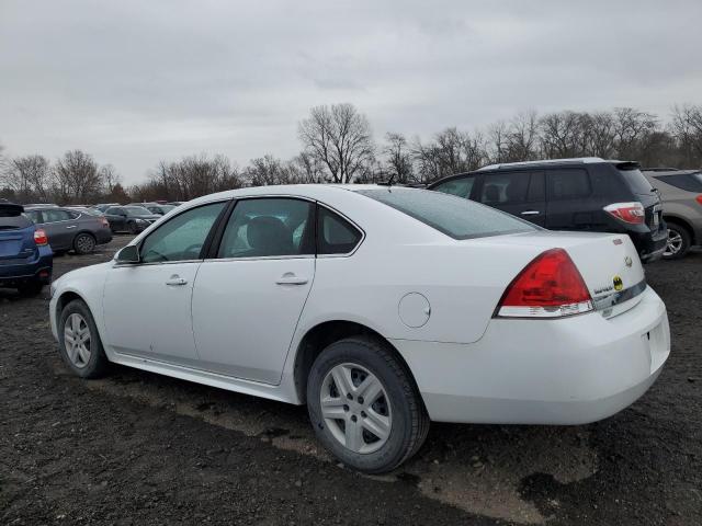 2G1WA5EKXA1232232 - 2010 CHEVROLET IMPALA LS WHITE photo 2