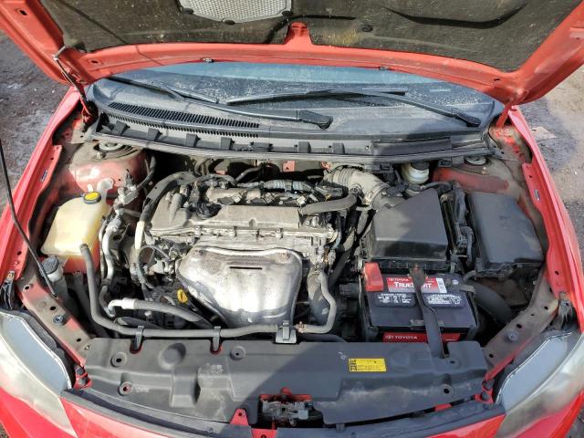 JTKJF5C76D3051864 - 2013 TOYOTA SCION TC წითელი ფოტო 11