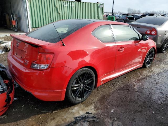 JTKJF5C76D3051864 - 2013 TOYOTA SCION TC წითელი ფოტო 3