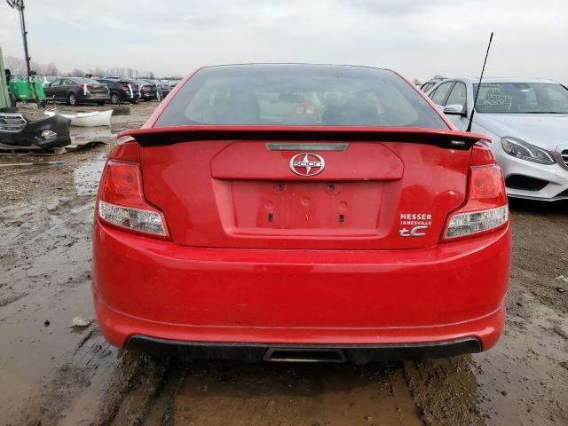 JTKJF5C76D3051864 - 2013 TOYOTA SCION TC წითელი ფოტო 6