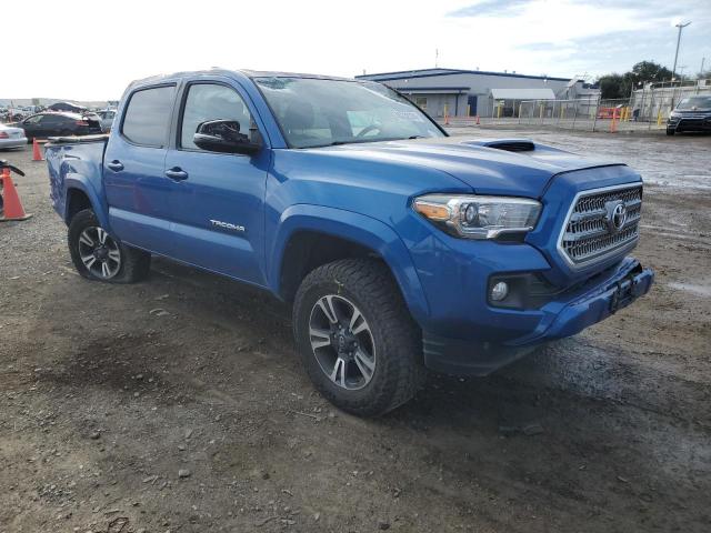 3TMCZ5AN0GM017575 - 2016 TOYOTA TACOMA DOUBLE CAB BLUE photo 4