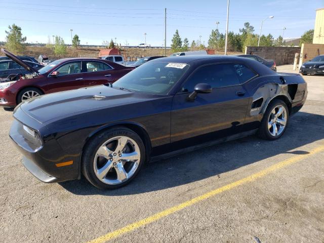 2C3CDYAG5CH210058 - 2012 DODGE CHALLENGER SXT BLACK photo 1