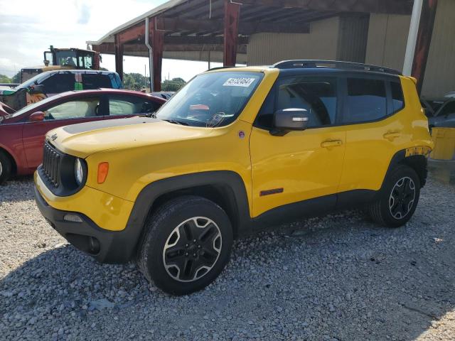 ZACCJBCT0GPE04660 - 2016 JEEP RENEGADE TRAILHAWK YELLOW photo 1