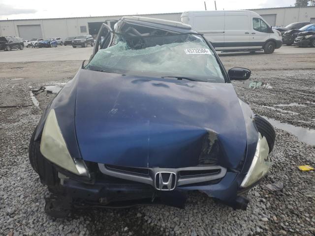 1HGCM66564A020701 - 2004 HONDA ACCORD EX BLUE photo 5