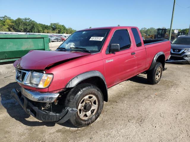 1N6DD26Y0WC321099 - 1998 NISSAN FRONTIER KING CAB XE RED photo 1
