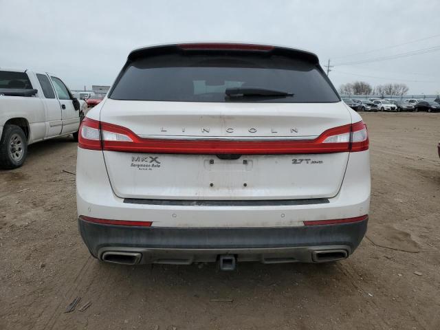 2LMPJ8LP3JBL11053 - 2018 LINCOLN MKX RESERVE WHITE photo 6