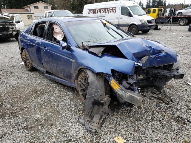 19UUA76687A004127 - 2007 ACURA TL TYPE S BLUE photo 4