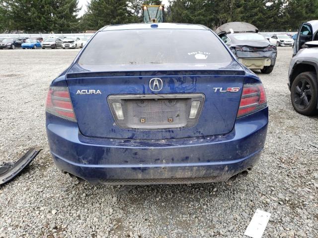 19UUA76687A004127 - 2007 ACURA TL TYPE S BLUE photo 6