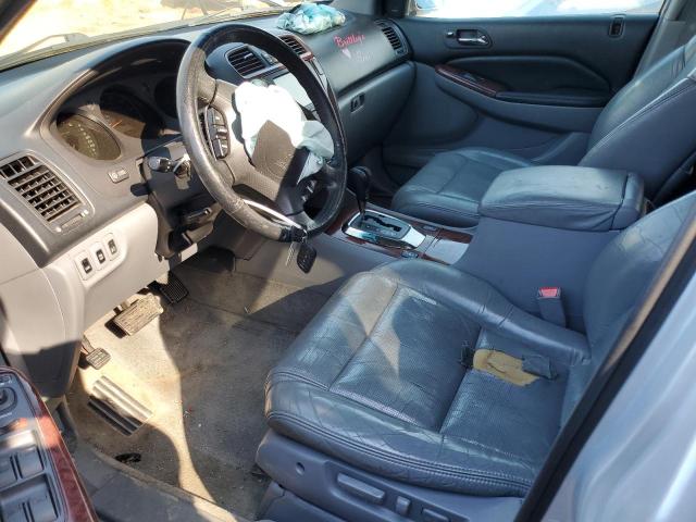 2HNYD18694H553859 - 2004 ACURA MDX TOURING SILVER photo 7