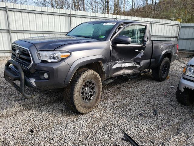 5TFSZ5AN7HX108138 - 2017 TOYOTA TACOMA ACCESS CAB GRAY photo 1