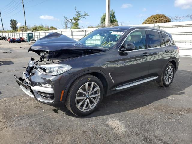 5UXTR9C55KLE14022 - 2019 BMW X3 XDRIVE30I CHARCOAL photo 1