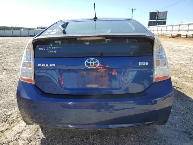 JTDKN3DU8A0062594 - 2010 TOYOTA PRIUS BLUE photo 6