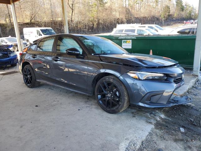 2HGFE2F50RH567507 - 2024 HONDA CIVIC SPORT შავი ფოტო 4