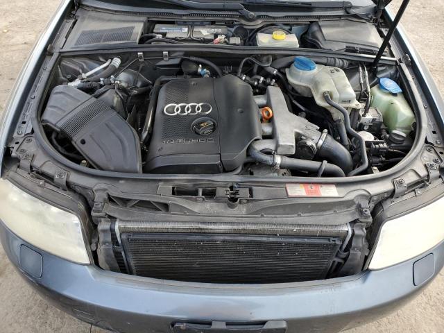 WAULC68E45A116694 - 2005 AUDI A4 1.8T QUATTRO GRAY photo 11