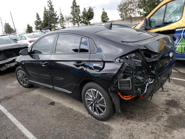 KMHC75LJ3LU071888 - 2020 HYUNDAI IONIQ SE BLACK photo 2