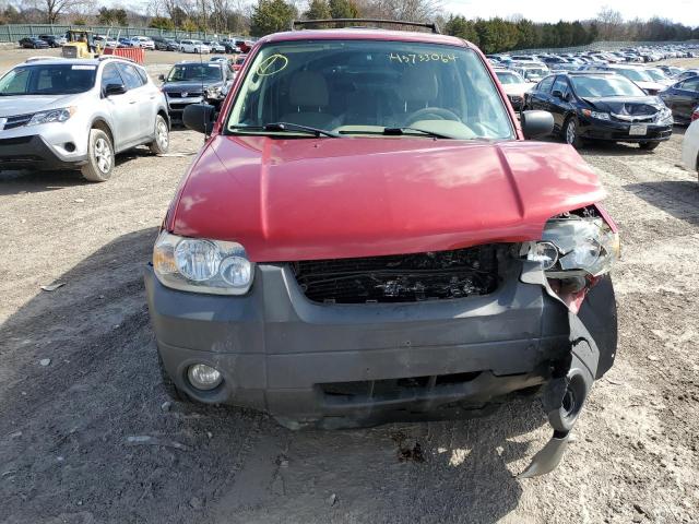 1FMYU93125KA96804 - 2005 FORD ESCAPE XLT BURGUNDY photo 5