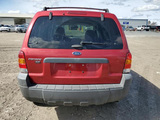 1FMYU93125KA96804 - 2005 FORD ESCAPE XLT BURGUNDY photo 6