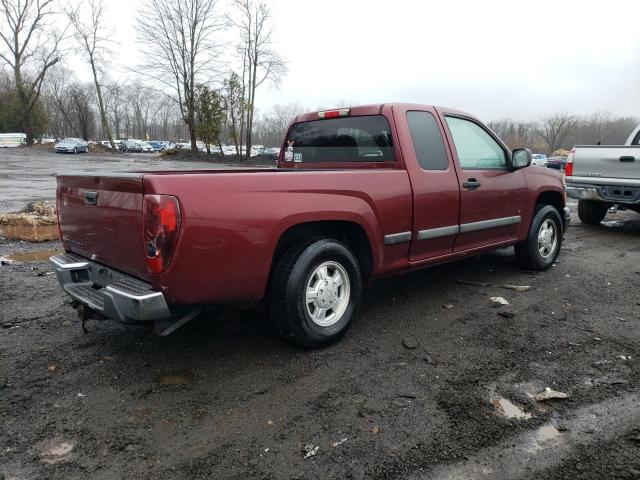 1GCCS19E278115965 - 2007 CHEVROLET COLORADO MAROON photo 3