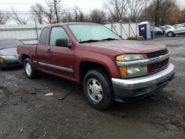 1GCCS19E278115965 - 2007 CHEVROLET COLORADO MAROON photo 4