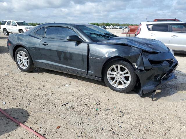 2G1FE1E38E9284357 - 2014 CHEVROLET CAMARO LS GRAY photo 4