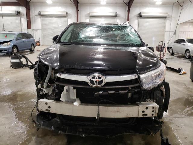 5TDBKRFH7GS275117 - 2016 TOYOTA HIGHLANDER LE BLACK photo 5